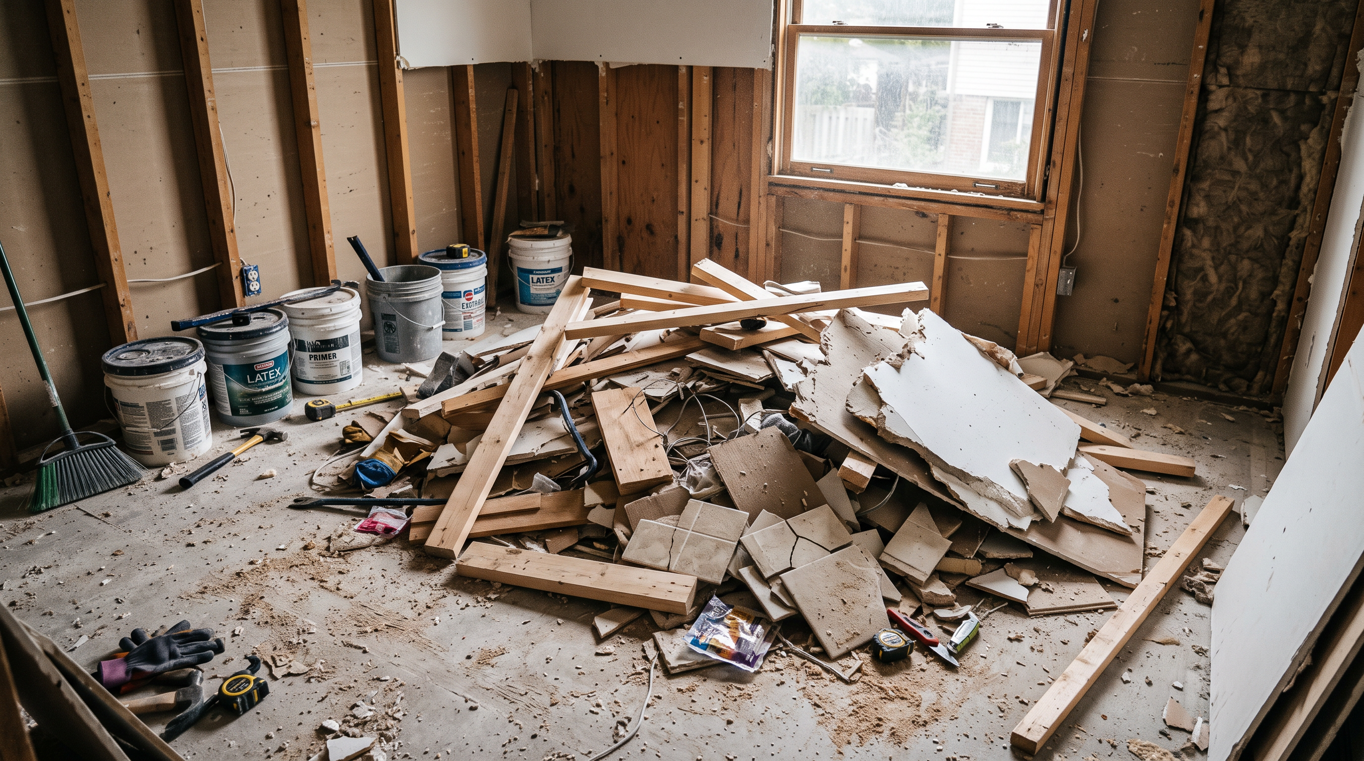 Construction Debris Removal in Sacramento